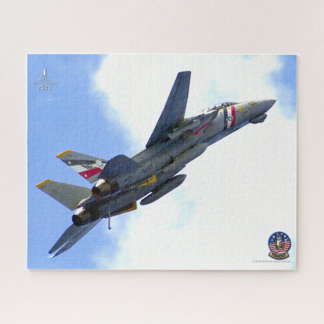 F-14 TOMCAT “BOLTER” (16x20 inch) Jigsaw Puzzle (Horizontal)