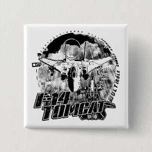 F-14 Tomcat Button Button