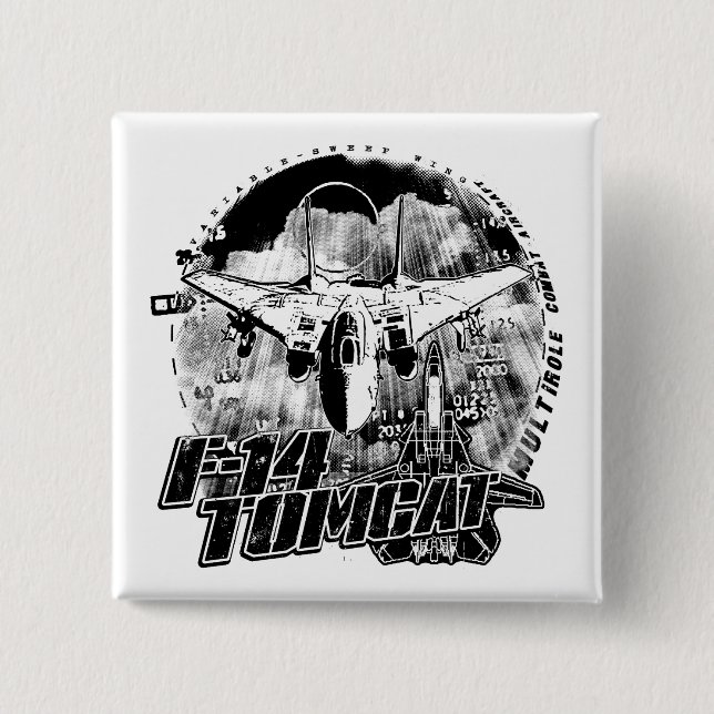 F-14 Tomcat Button Button (Front)