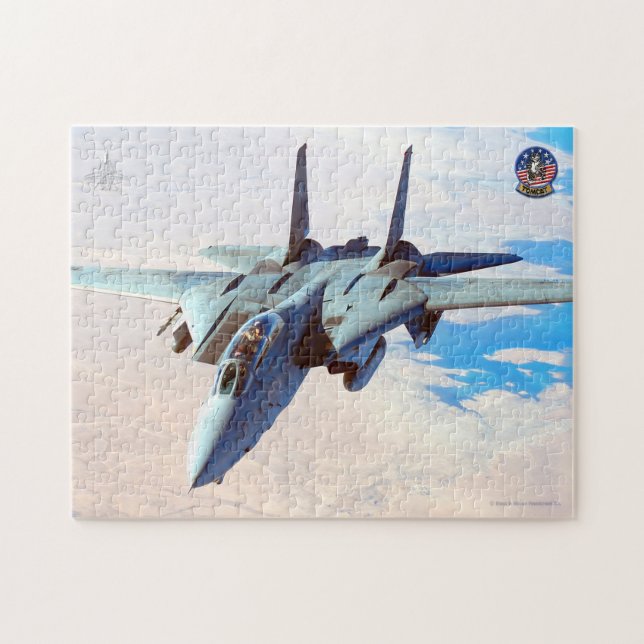 F-14 TOMCAT “DESERT PATROL” (11x14 inch) Jigsaw Puzzle (Horizontal)