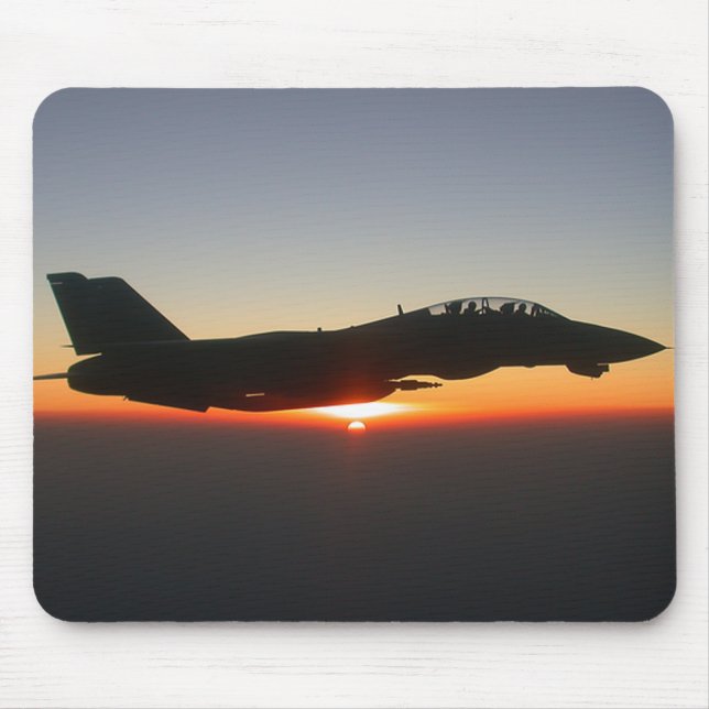 F 14 Tomcat Fighter Jet Mouse Pad (Front)