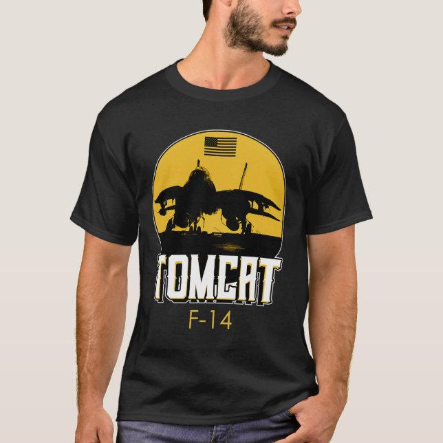 F-14 Tomcat Fighter Jet T-Shirt (Front)