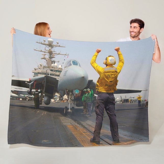 F-14 TOMCAT FLEECE BLANKET (In Situ)