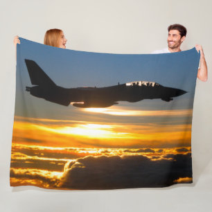 F-14 TOMCAT FLEECE BLANKET