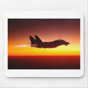 F-14 TOMCAT IN AFTERBURNER MOUSE PAD