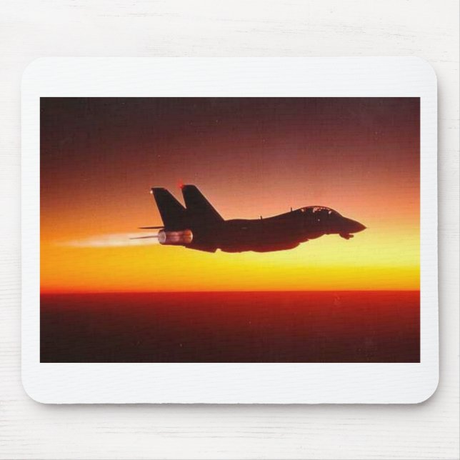 F-14 TOMCAT IN AFTERBURNER MOUSE PAD (Front)
