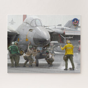 F-14 TOMCAT “LAUNCH” (16x20 inch) Jigsaw Puzzle