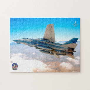 F-14 TOMCAT “ON PATROL” (11x14 inch) Jigsaw Puzzle