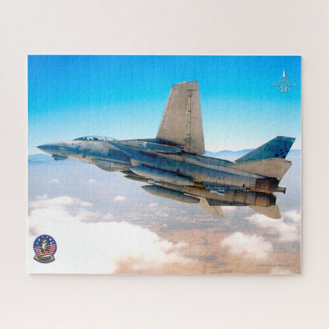 F-14 TOMCAT “ON PATROL” (16x20 inch) Jigsaw Puzzle (Horizontal)