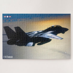 F-14 TOMCAT "ON PATROL" (20x30 inch) Jigsaw Puzzle