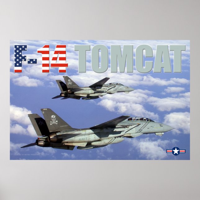 F-14 TOMCAT POSTER (Front)