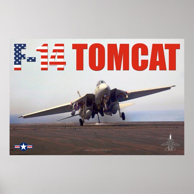 F-14 TOMCAT POSTER (Front)