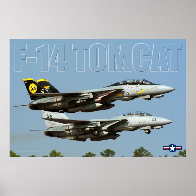 F-14 TOMCAT POSTER (Front)