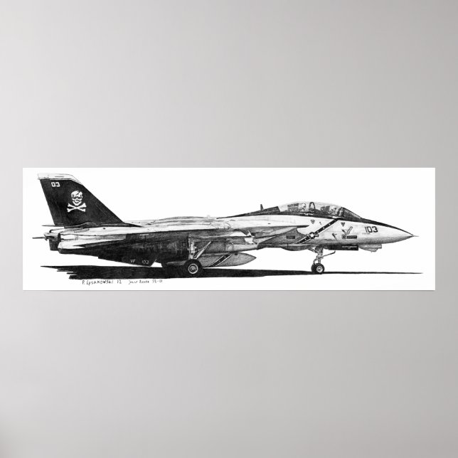 F-14 Tomcat - Poster (Front)