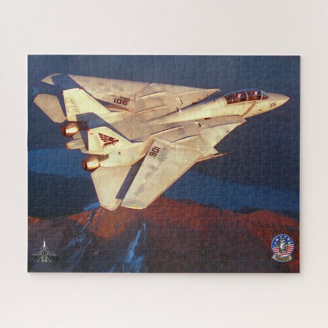 F-14 TOMCAT "SWING WING" (16x20 inch) Jigsaw Puzzle (Horizontal)