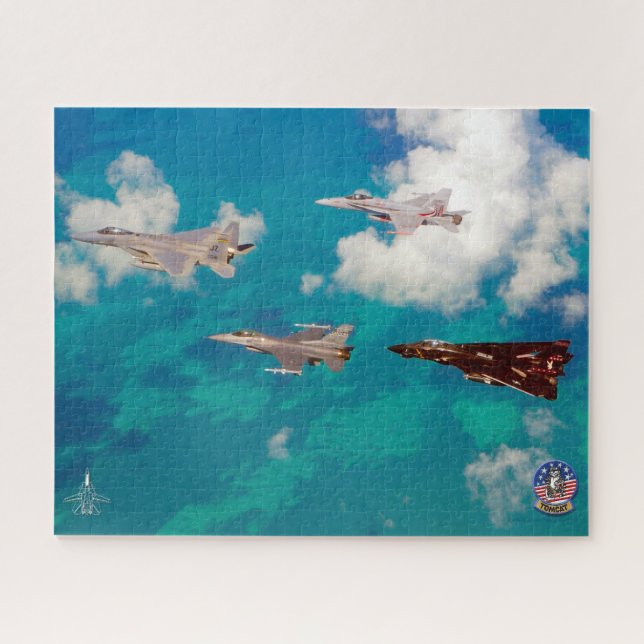 F-14 TOMCAT “WINGMAN” (16x20 inch) Jigsaw Puzzle (Horizontal)
