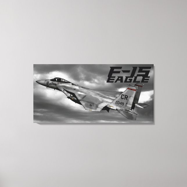 F-15 Eagle Canvas Print (Front)