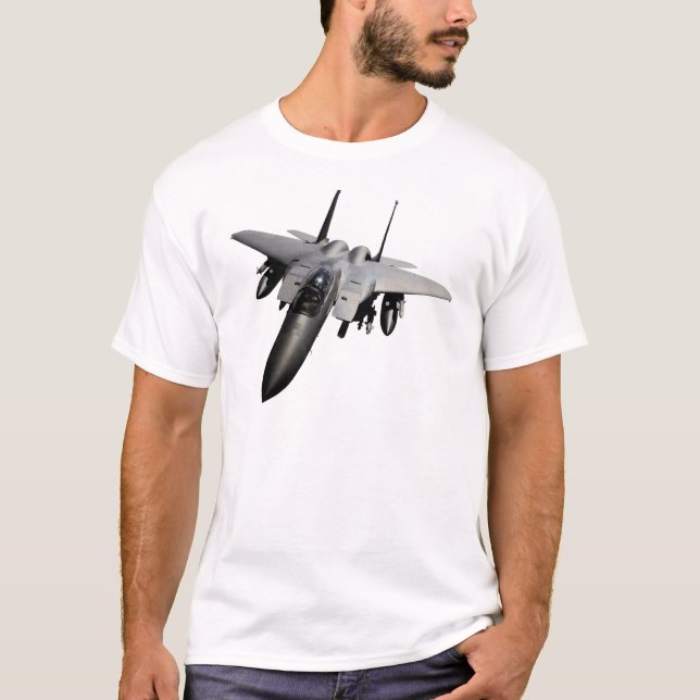 F-15 Eagle Jet Fighter T-Shirt (Front)