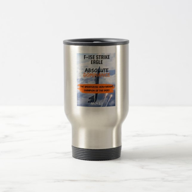 F-15 Eagle Travel Mug (Center)