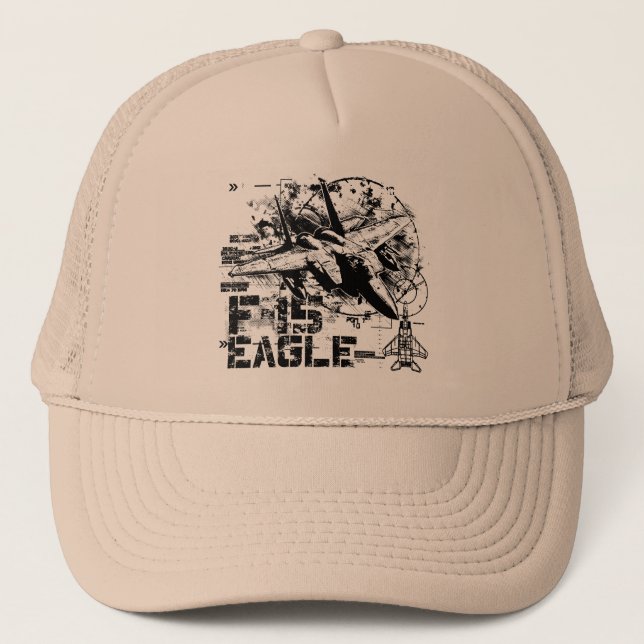 F-15 Eagle Trucker Hat (Front)