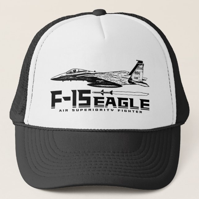 F-15 Eagle Trucker Hat (Front)
