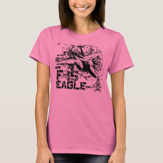 F-15 Eagle Women's Bella Favourite Jersey T-Shirt (Front)