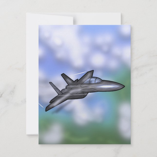 F-15 Fighter Invitation (Front)
