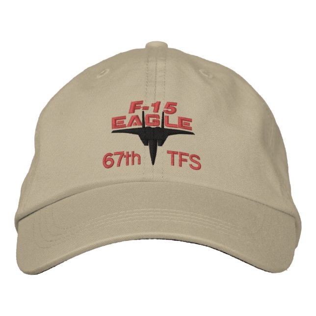 F-15 High Tech Eagle Golf Hat (Front)