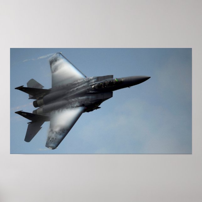F-15 Strike Eagle Aircraft Poster (Front)