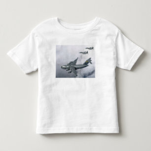 F-15B Eagles escort the first Hawaii-based C-17 Toddler T-Shirt
