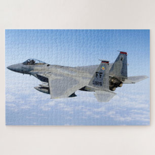 F-15C During Operation Noble Eagle Patrol 2007 Jigsaw Puzzle