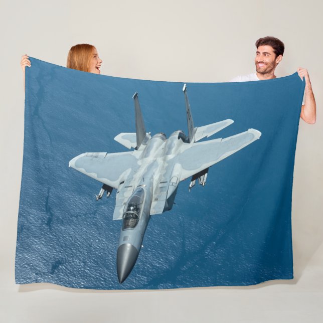 F-15C EAGLE FLEECE BLANKET (In Situ)