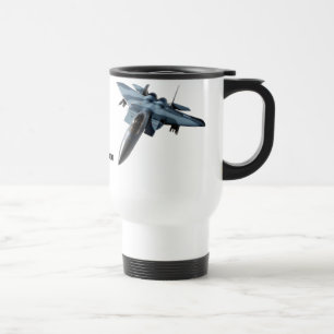 F-15C Over Alaska Drinkware Travel Mug
