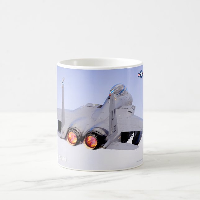 F-15E STRIKE EAGLE COFFEE MUG (Center)