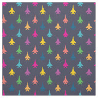 F-15E Strike Eagle Fighter Jets Pattern Rainbow