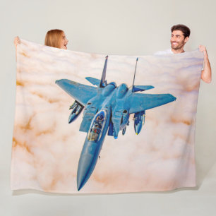 F-15E STRIKE EAGLE FLEECE BLANKET