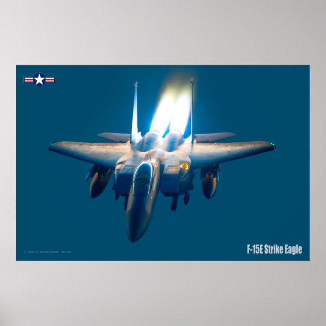 F-15E STRIKE EAGLE POSTER (Front)