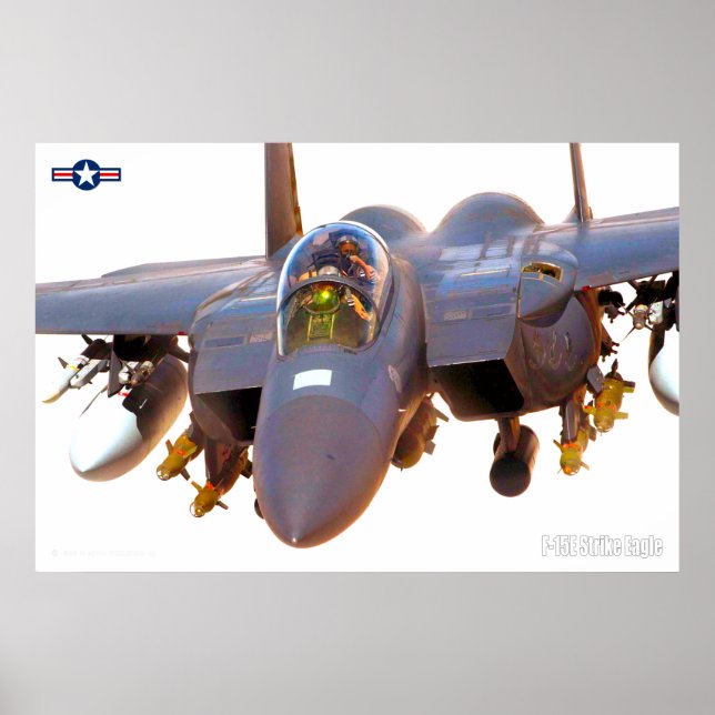 F-15E STRIKE EAGLE POSTER (Front)