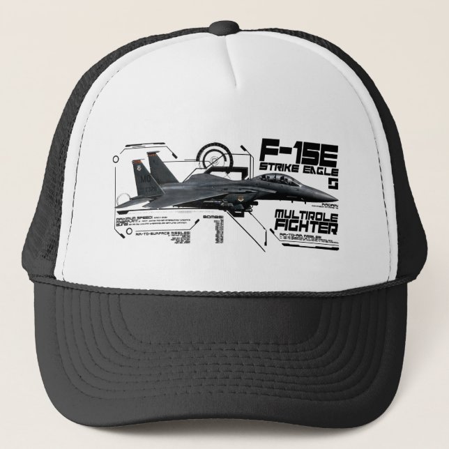 F-15E Strike Eagle Trucker Hat (Front)