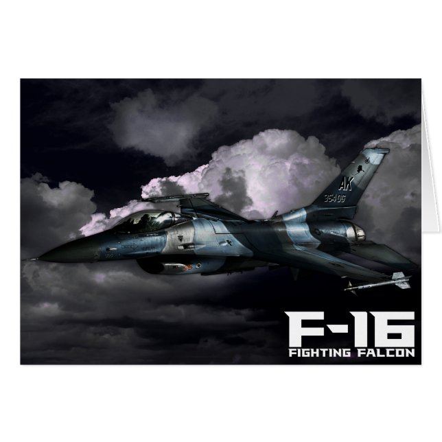 F-16 Fighting Falcon (Front Horizontal)