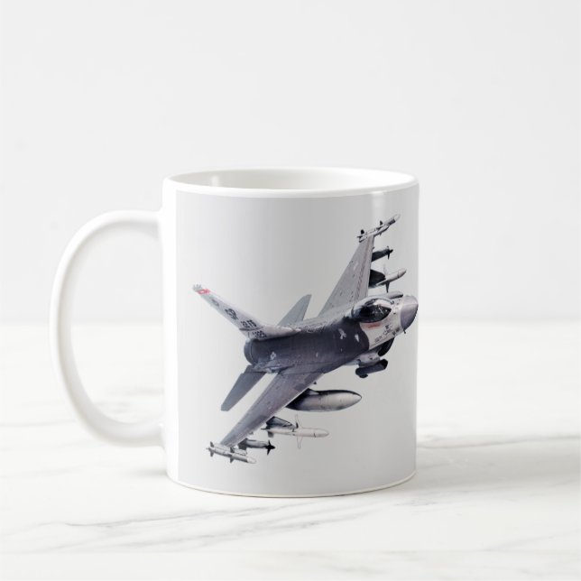 F-16 Fighting Falcon Coffee Mug (Left)