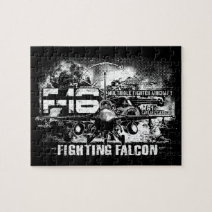 F-16 Fighting Falcon Jigsaw Puzzle