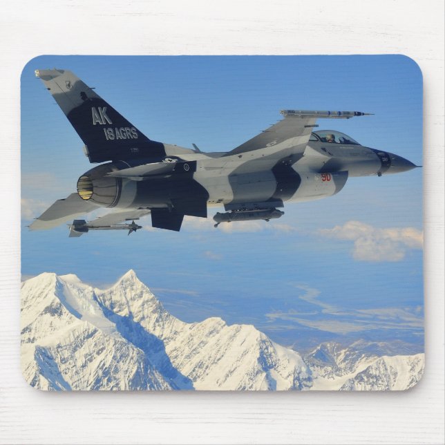 F-16 Fighting Falcon Mouse Pad (Front)