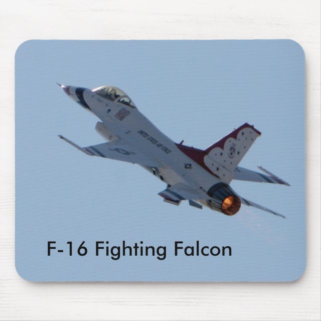 F-16 Fighting Falcon Mouse Pad (Front)