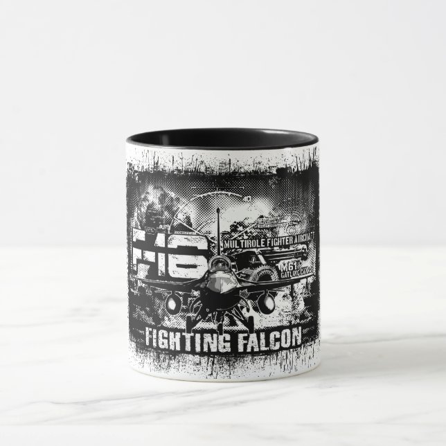 F-16 Fighting Falcon Mug (Center)