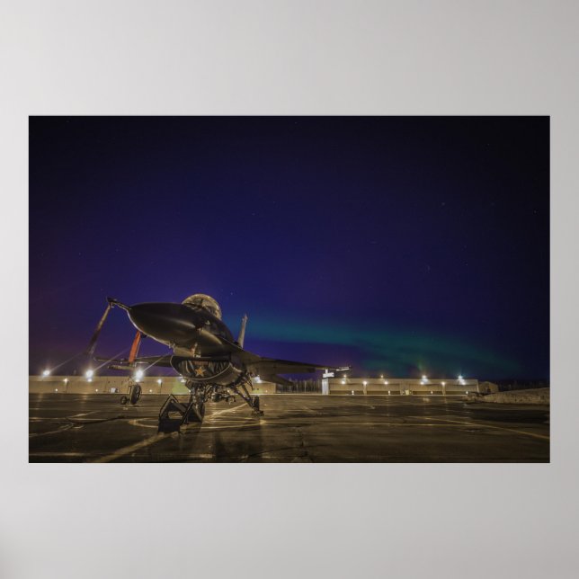 F-16 Fighting Falcon Poster (Front)