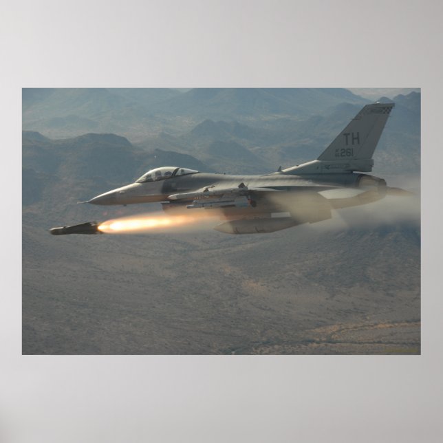 F-16 Fighting Falcon Poster (Front)