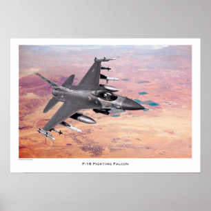 F-16 Fighting Falcon Poster