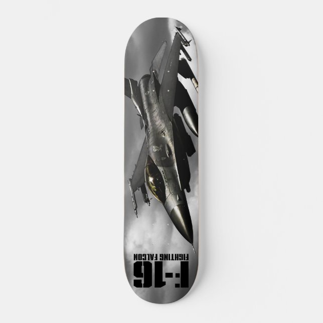 F-16 Fighting Falcon Skateboard (Front)