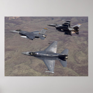 F-16 Fighting Falcons Poster